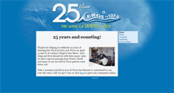 Desktop Screenshot of 25.kwve.com